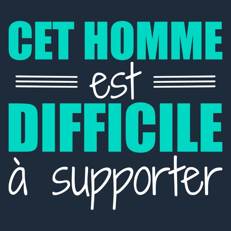 Cet homme est difficile à supporter