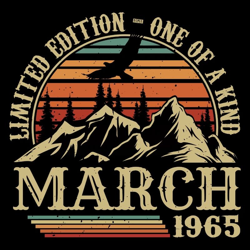 Cadeau D'anniversaire Mars 1965, Nées En Mars 1965