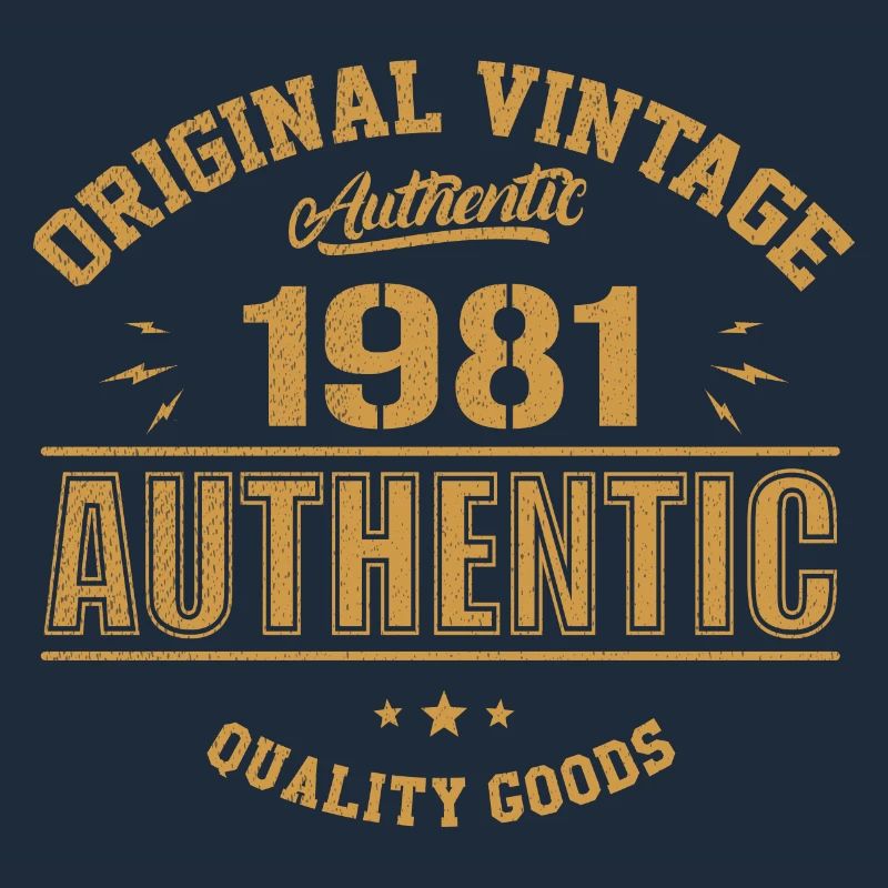 Authentisches 1981 Original 1981 Geburtstagsgeschenk