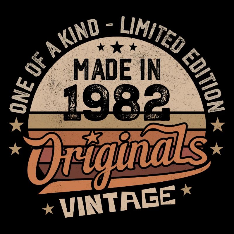 1982 Vintage Born 1982 Vintage Anniversary Gift