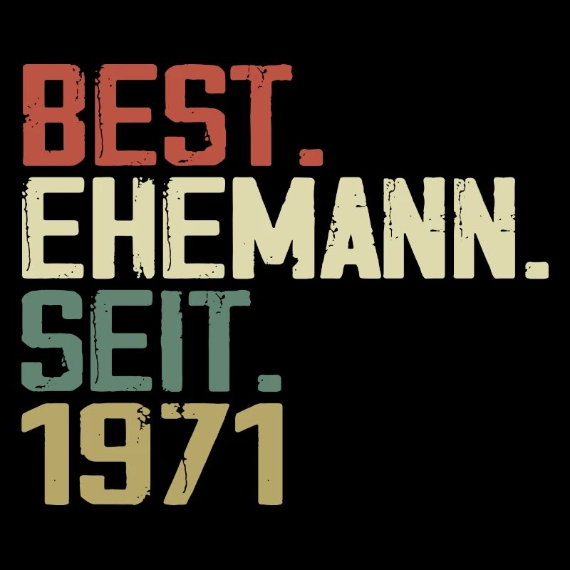 Best Ehemann Seit 1971 Geburtstagsgeschenk 1971