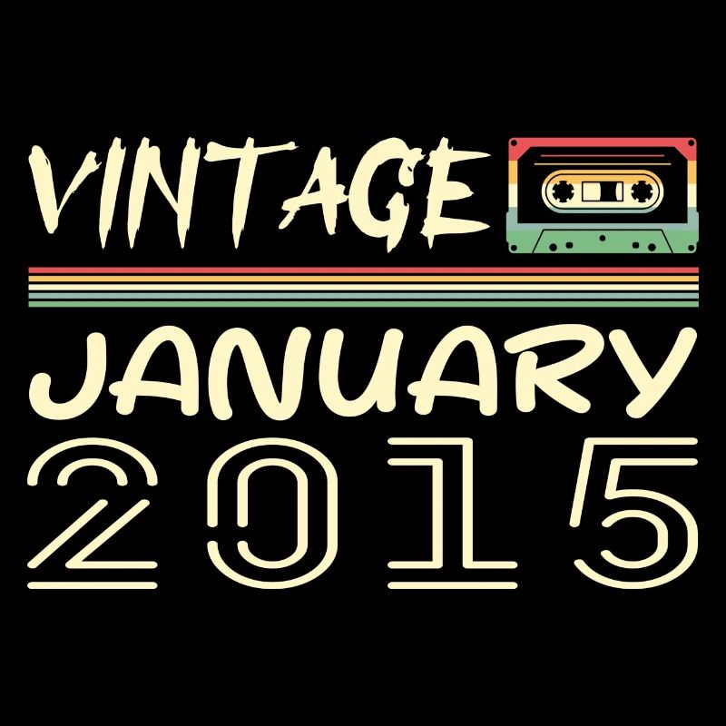 Vintage Janvier 2015 - Anniversaire Janvier 2015