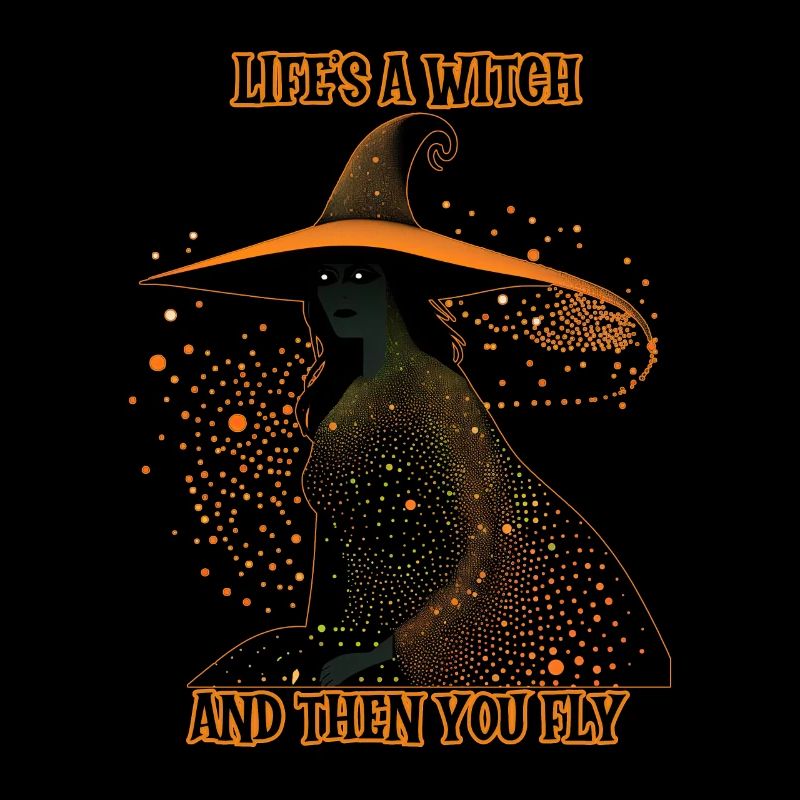 Witch silhouette, Life's a Witch