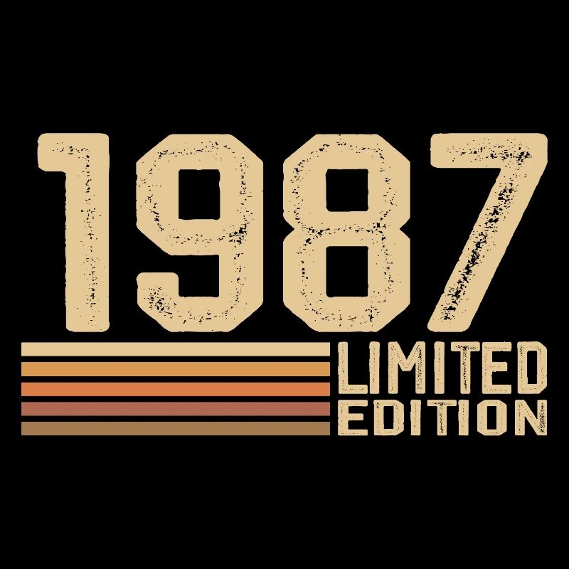 Born in 1987 Birthday - Gift 1987 Vintage 1987