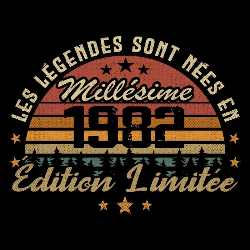 Millésime 1982 Cadeau 42e Anniversaire 42 ans