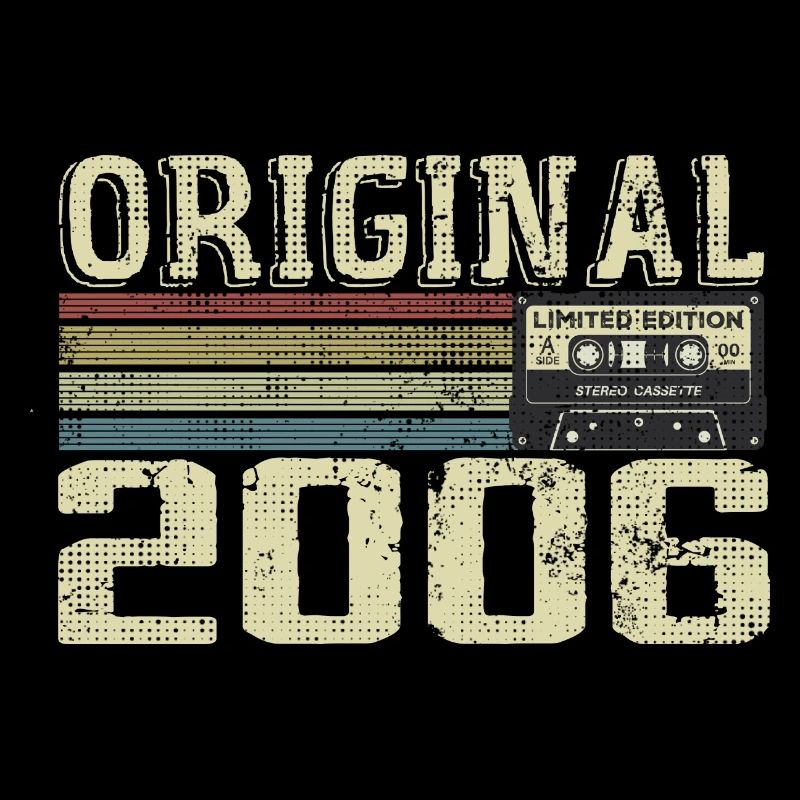 2006 Fêtes D’anniversaire - Cadeau Retro 2006