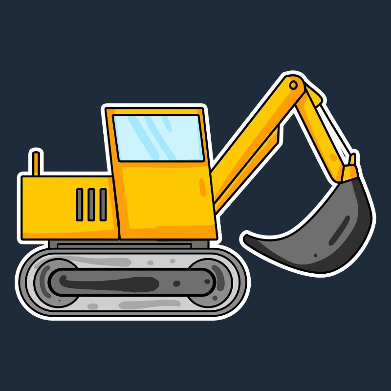 Bagger Baustelle Baggerfahrer