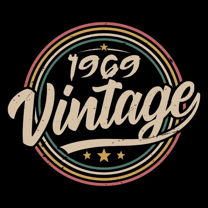 1969 Vintage 1969 Birthday Gift - Retro Style 1969