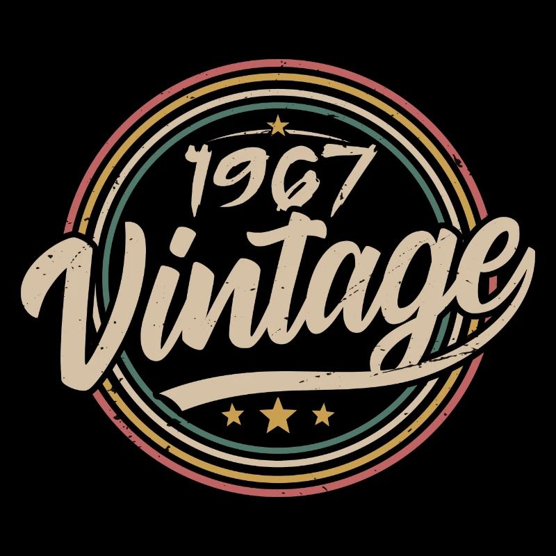1967 Vintage 1967 Geburtstagsgeschenk - Retro Stil 1967