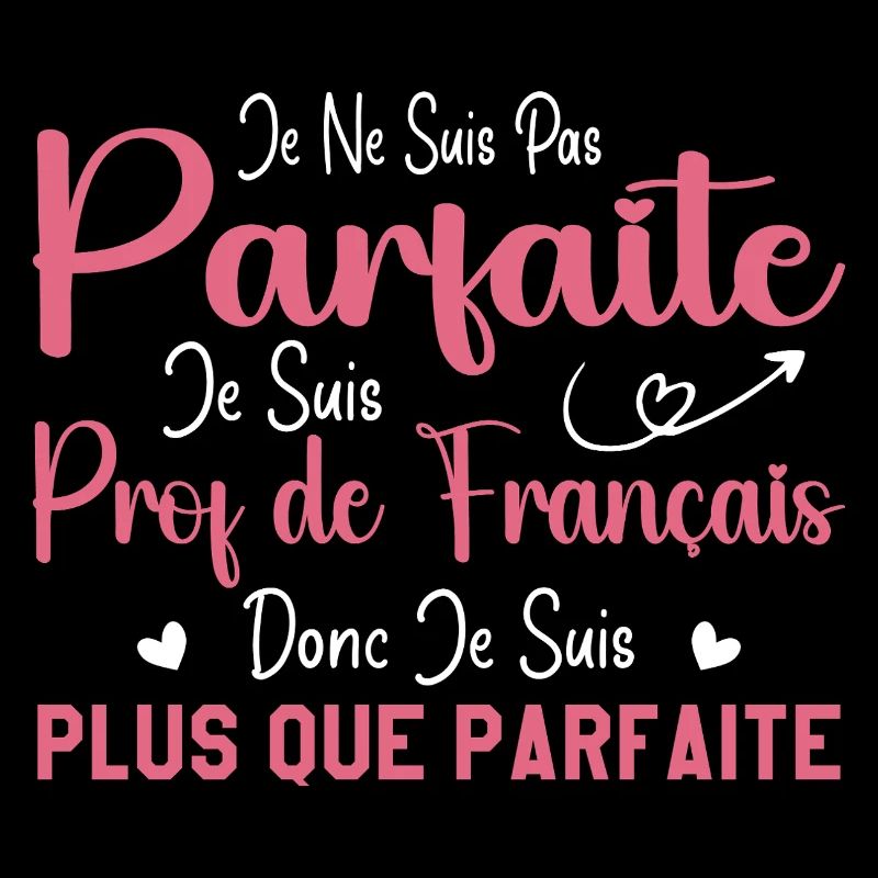 Femme Humour Professeur de Français