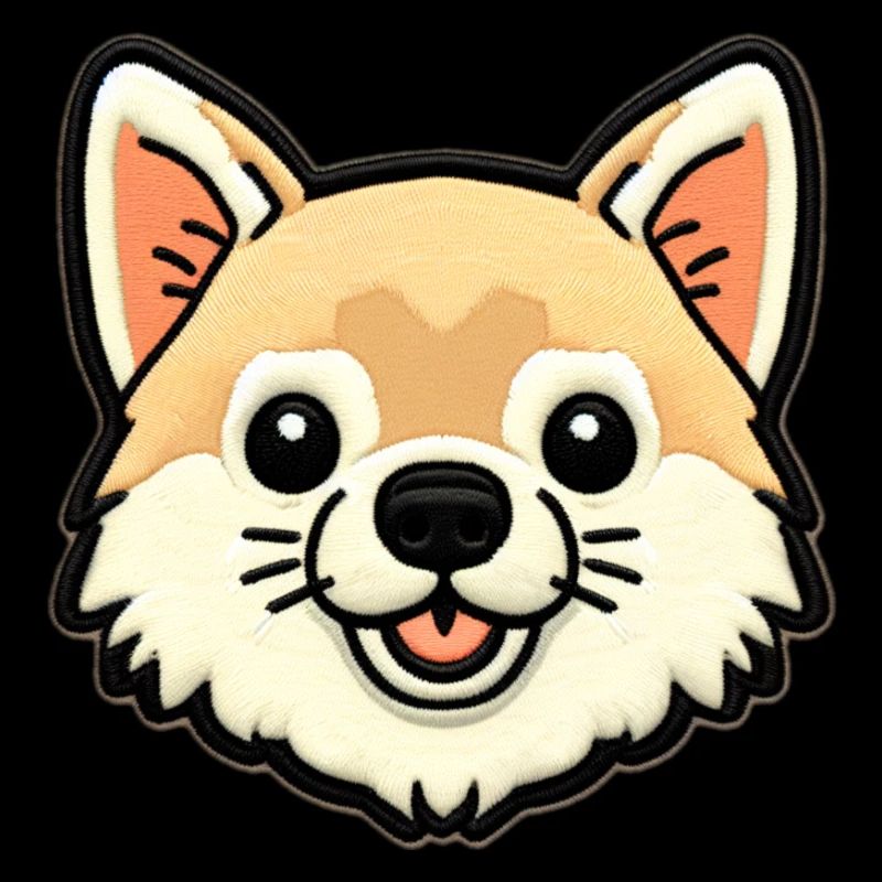 Kuscheliger Corgi Patch