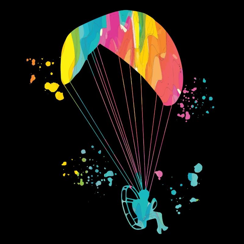 Motorized Paragliding PPG Paramotoring