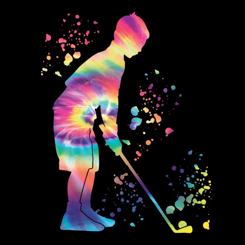 Golfer Colorsplash Kinder Miniaturgolf