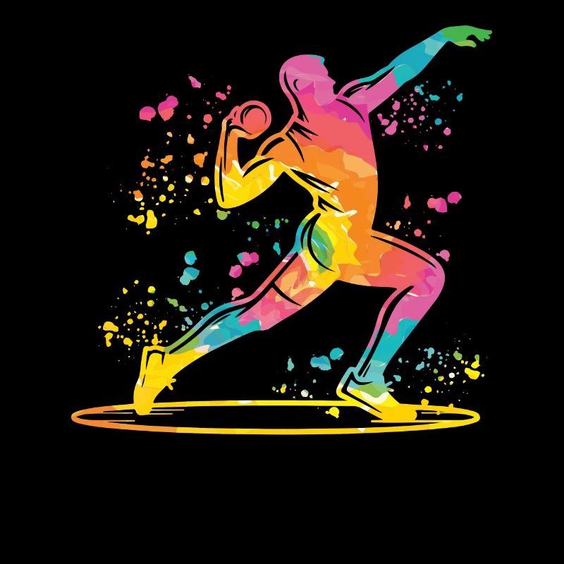 Lanceur de poids Colorsplash Lancer de poids