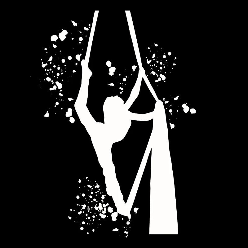 Vertical Cloth Aerial Acrobatics Aerial Silk