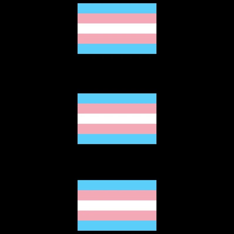 Trans Pride-Flaggen