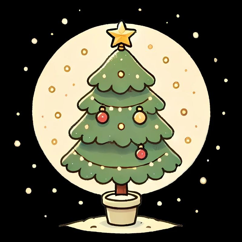 Believe in Magic Christmas Tree Design