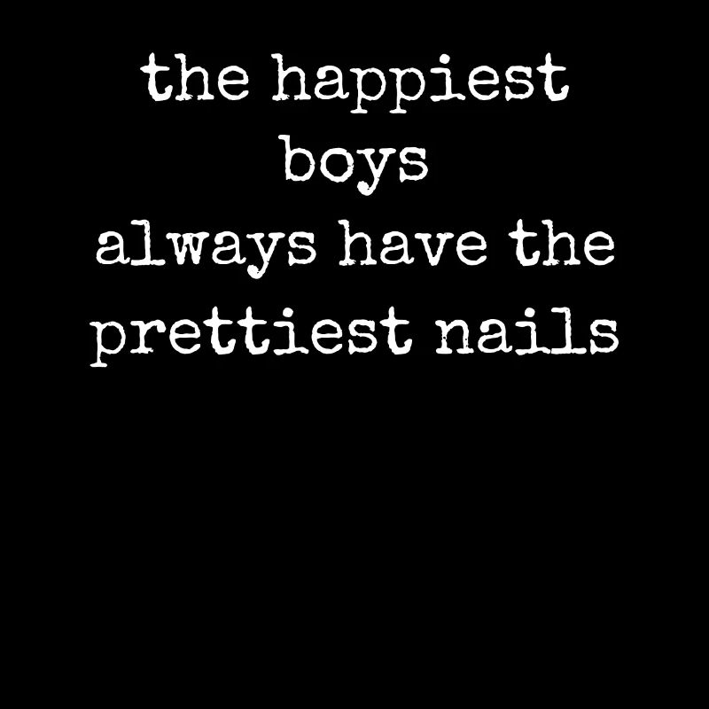 Les gars les plus heureux Les plus beaux ongles Nail Tech
