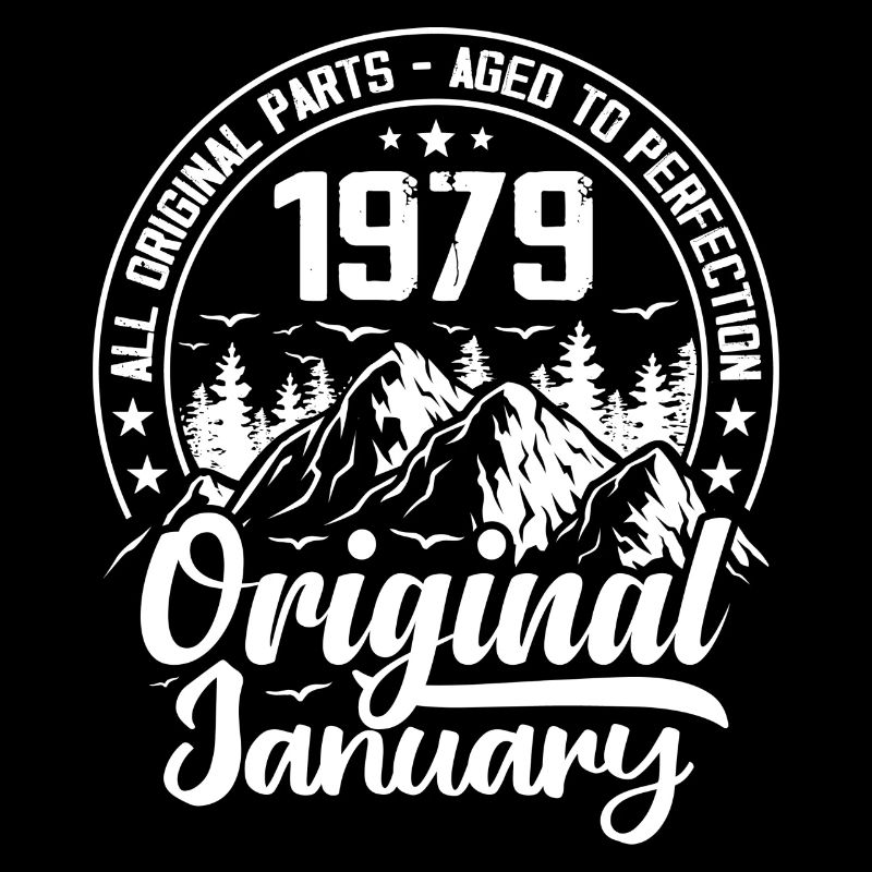 janvier 1979 Original 45 Ans Cadeau Anniversaire