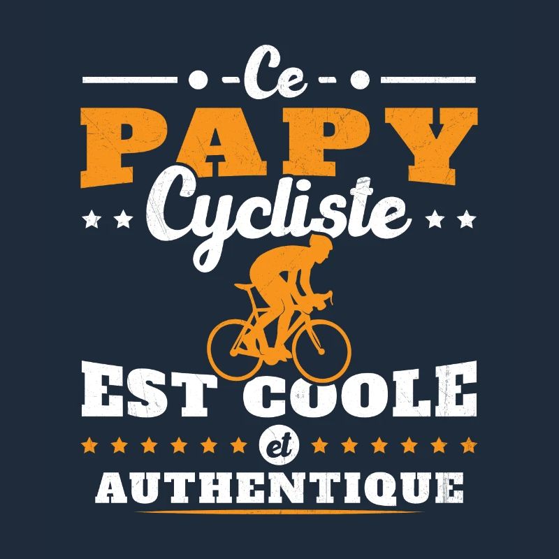 Ce papy cycliste est coole et authentique