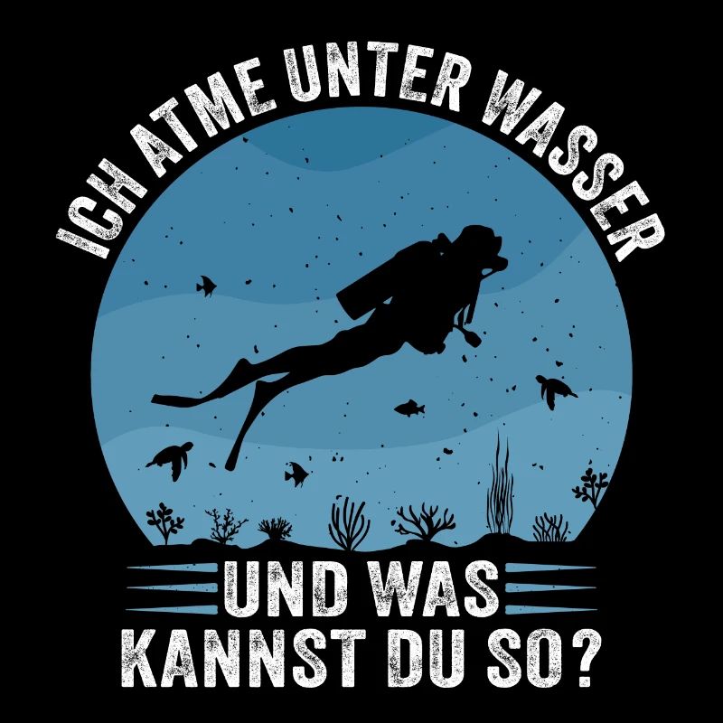 ich atme unter wasser und was kannst du so