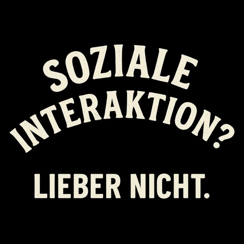 Interaction sociale – Non merci !
