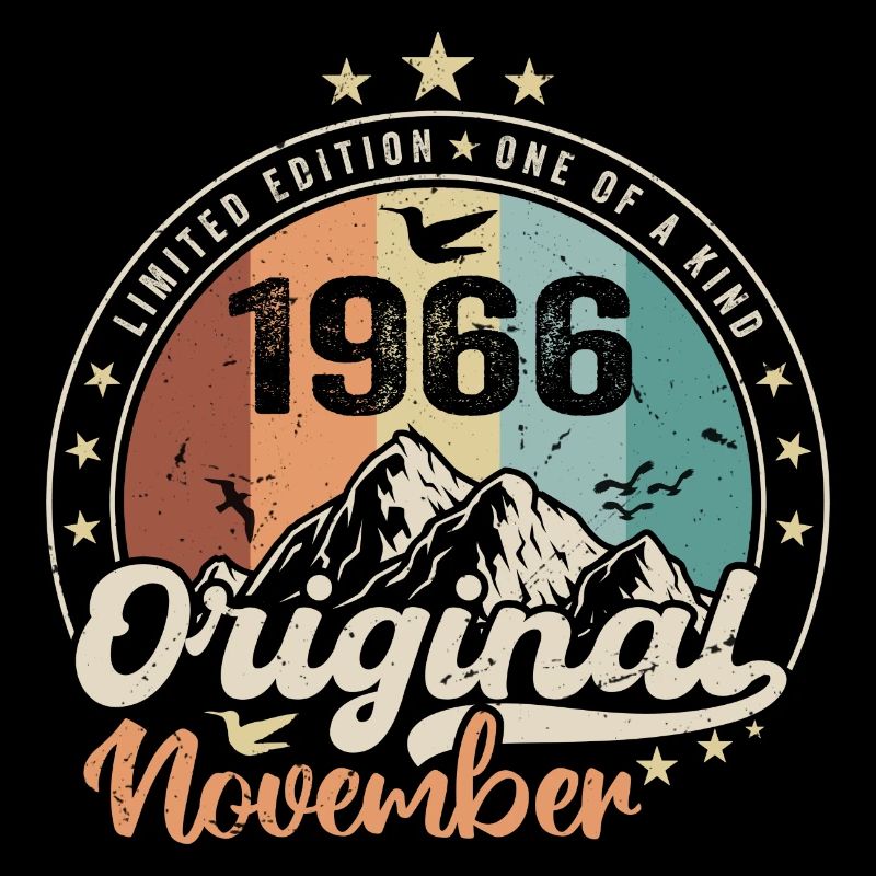 The legends were born in November 1966 gift