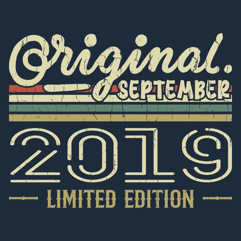 September 2019 Geburtstagsgeschenk September 2019