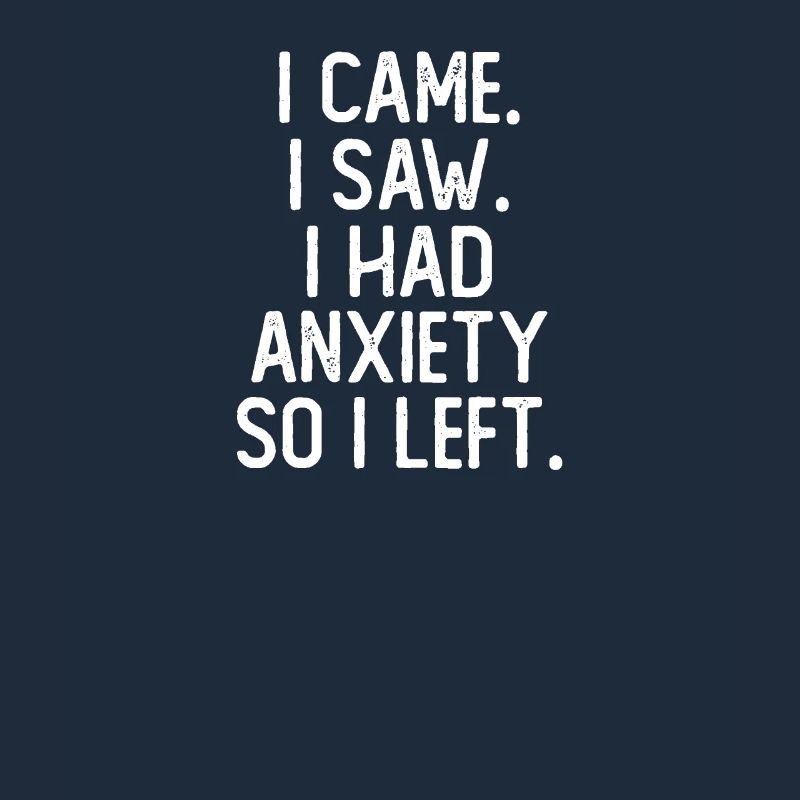 Je suis venu, j’ai vu, j’avais de l’anxiété, je suis parti introverti