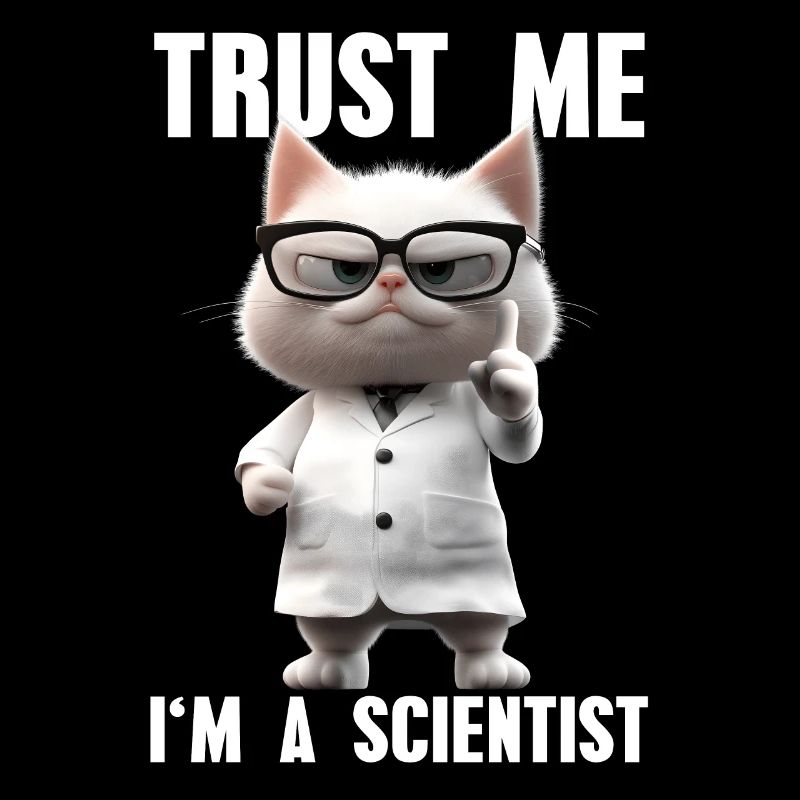 Trust Me I'm A Scientist Cat Meme Science