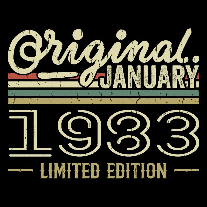 Janvier 1983 anniversaire Janvier 1983 cadeau 1983