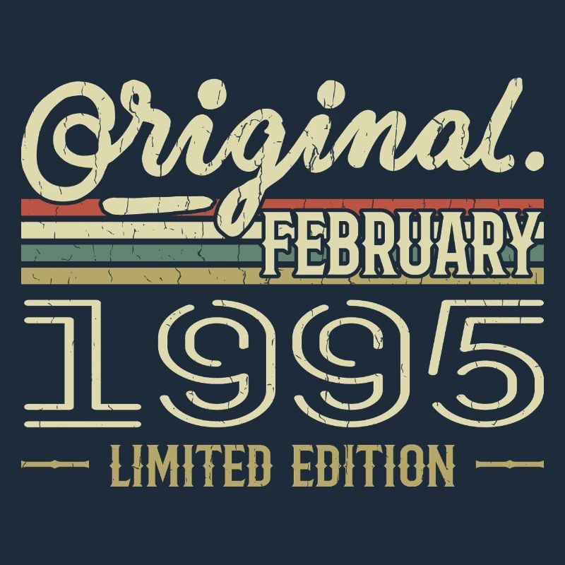 Februar 1995 Geschenk - Februar 1995 Geburtstag
