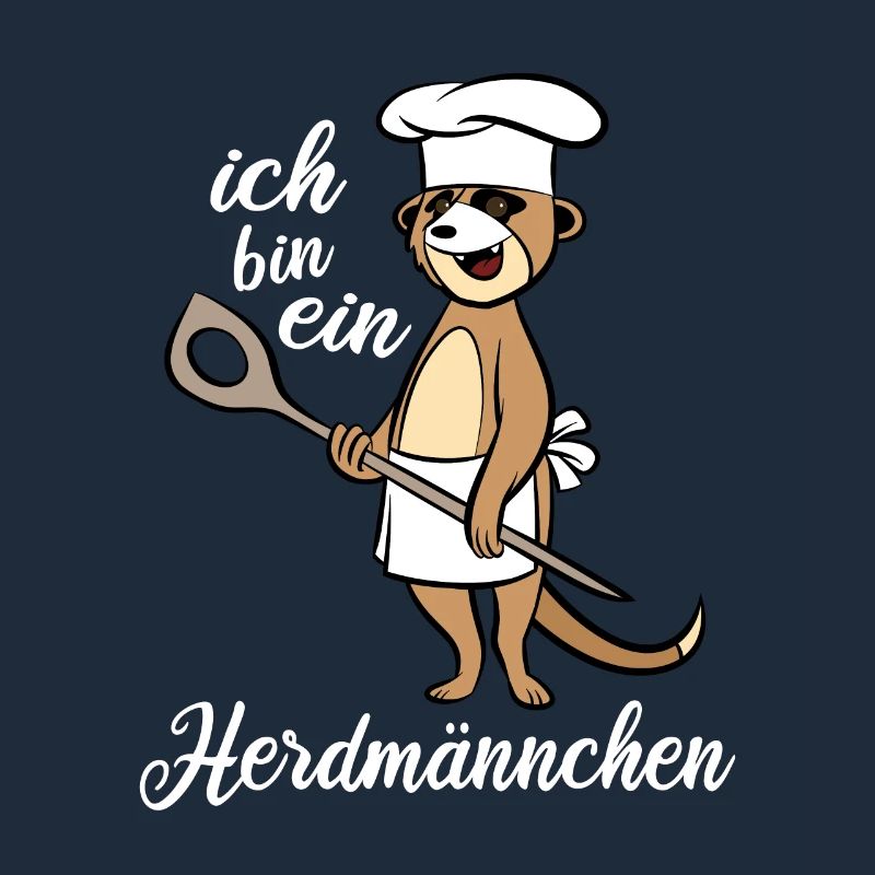 Ich bin ein Herdmännchen - Erdmännchen Kochlöffel