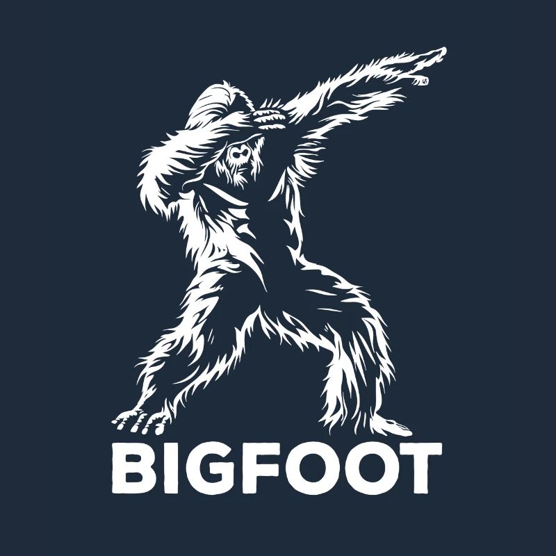 Dabbing Bigfoot - Dab Dance - Legend - Mythical Creatures