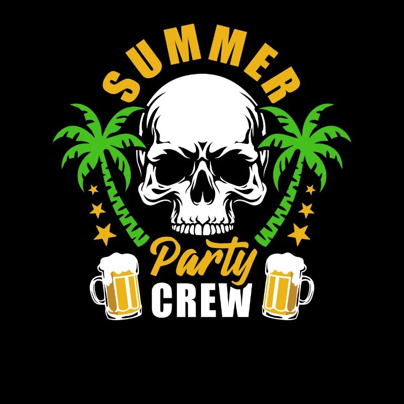 Summer Party Crew - It's Escalating Anyway - Beer Glass