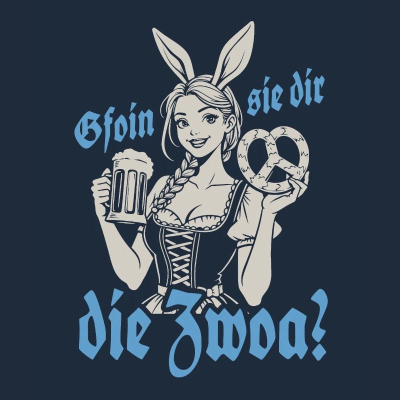 Gefallen sie dir, die Zwei? Dirndl Bier & Bretzen