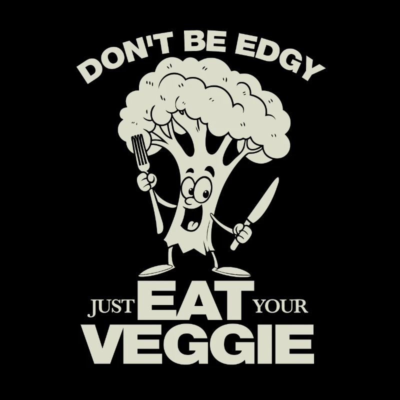 Ne soyez pas énervé, mangez simplement votre Veggie - végétalien