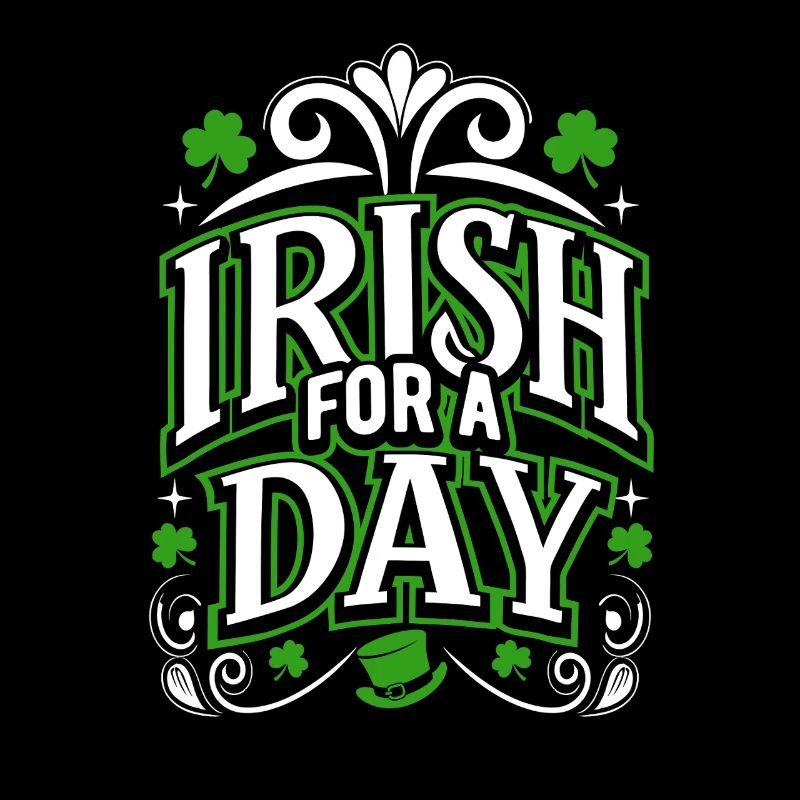 Irish for a day - Kleeblatt - Irland