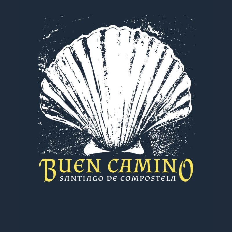Buen Camino, coquille Saint-Jacques-de-Compostelle