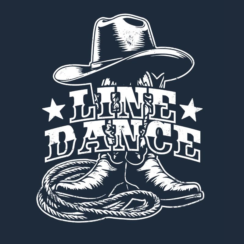 Line dance - Linedancing Country Fan - Gift