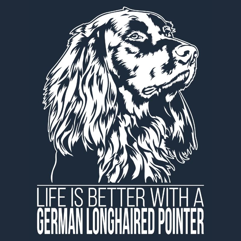 German Longhaired Pointer life is better Wilsigns