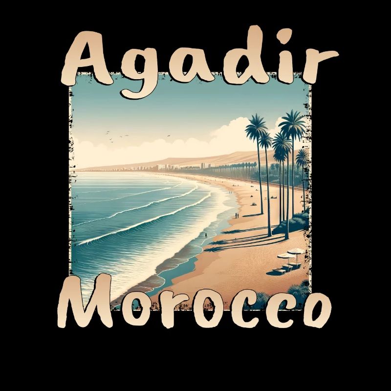 Agadir Morocco: Grunge Holidays on the Beach