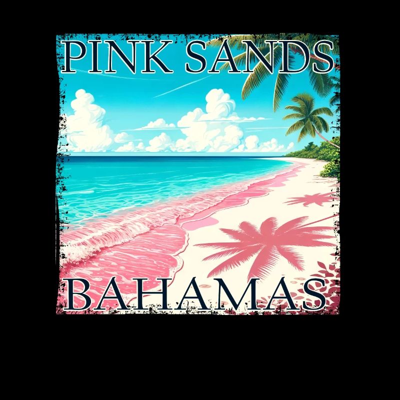 Bahamas Pink Sands Grunge Look