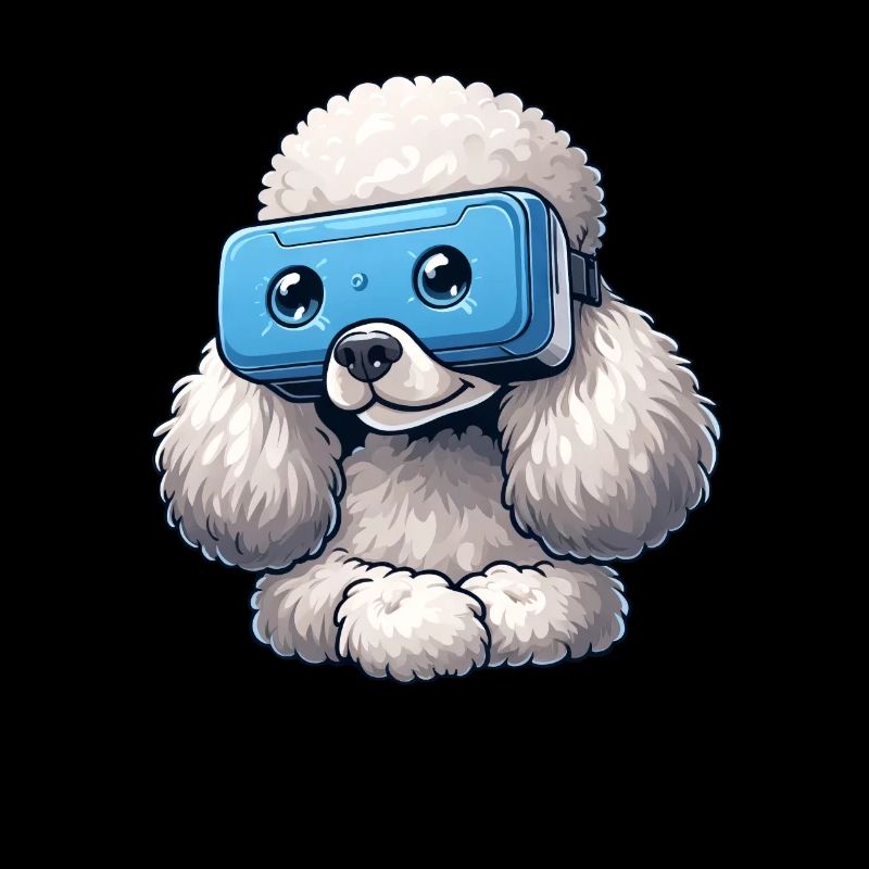 Poodle VR Gamers: Virtual Worlds Explorers