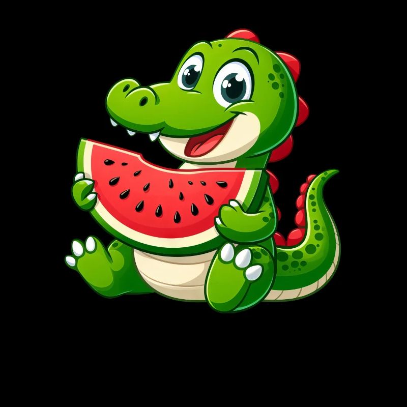 Crocodile Melon Pastèque Fruit Fruité