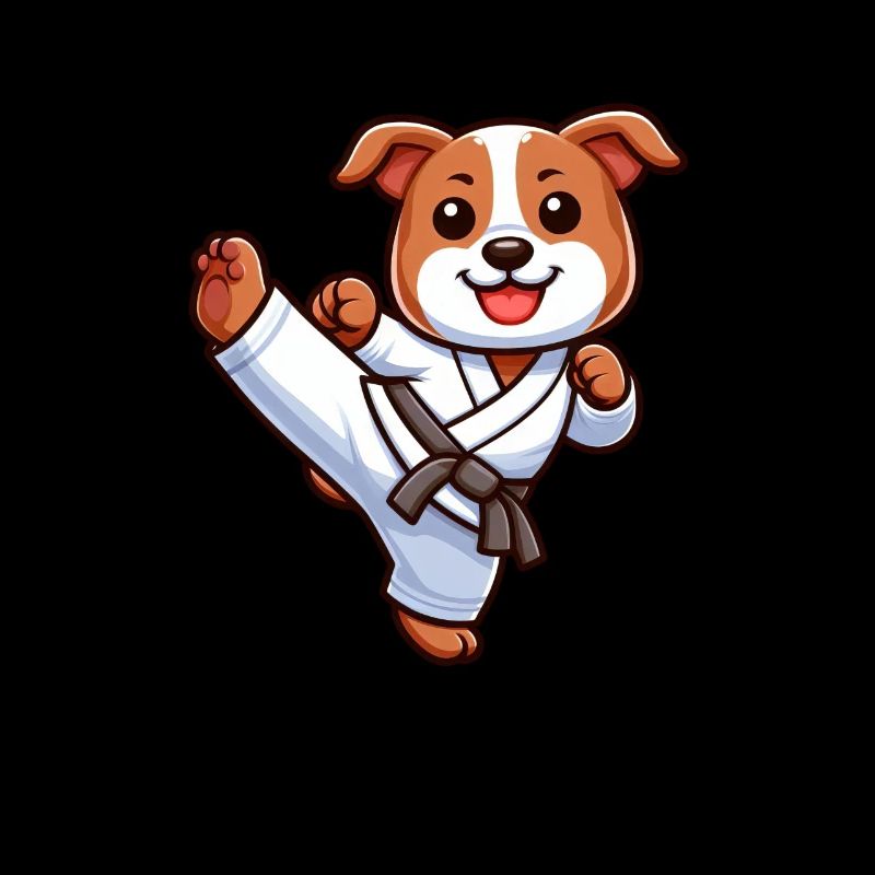 Pitbull Karate Hochtritt Kampfsport Kampfkunst