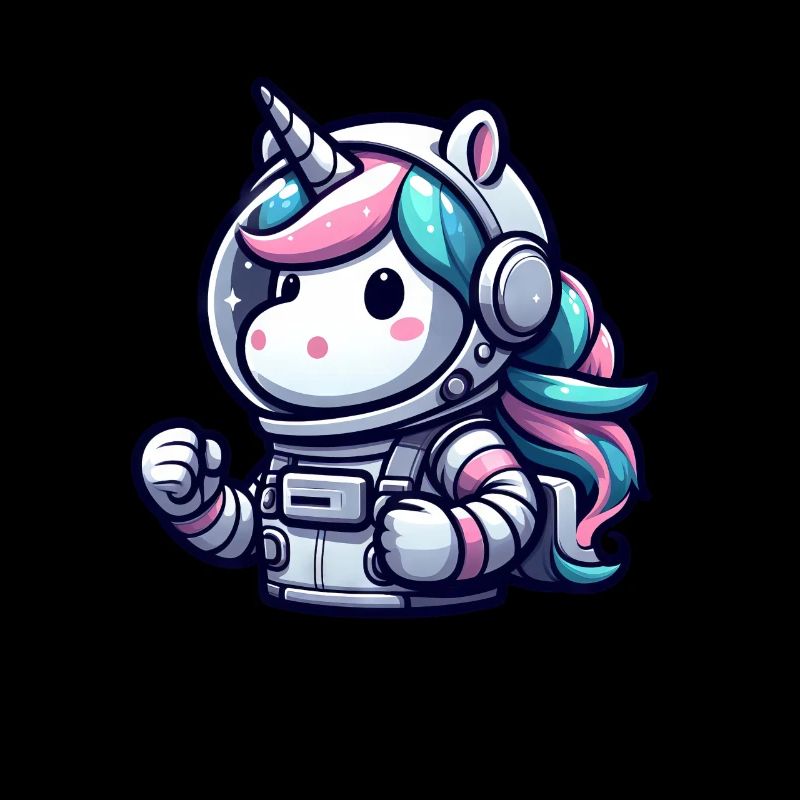 Unicorn Astronaut Space Adventure