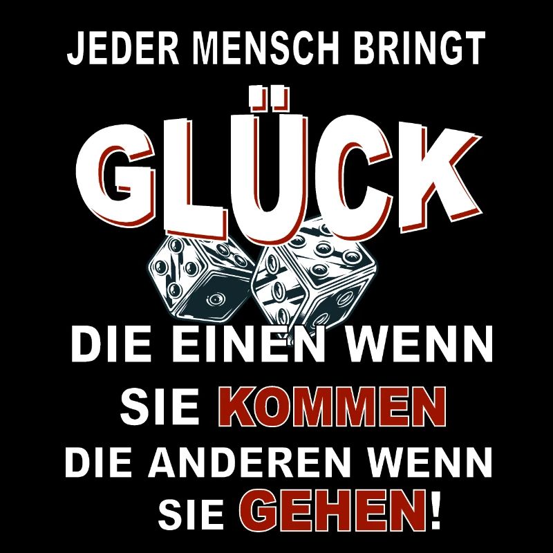 Jeder Mensch bringt Glück