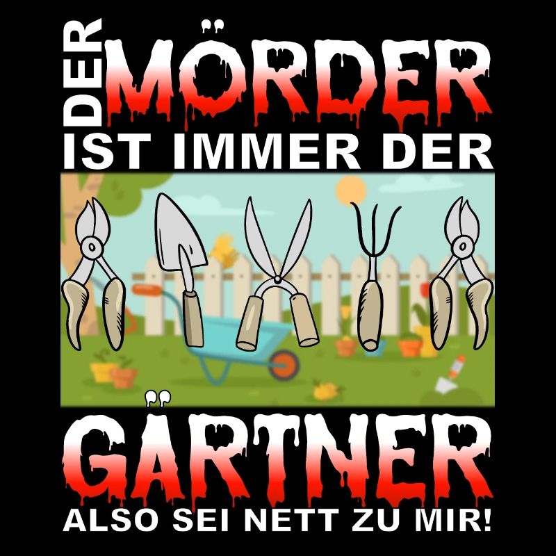 Gärtner Opa Vater Garten Gartenarbeit Hobby