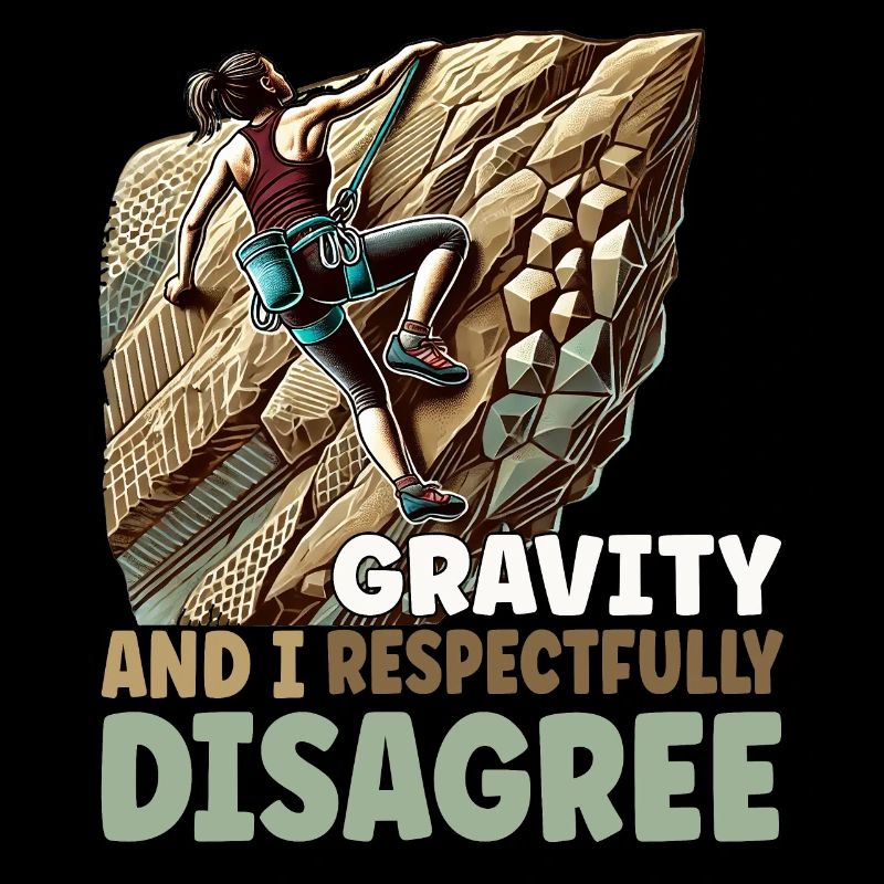 Gravity and I disagree - Climbin Free Climbing Bou
